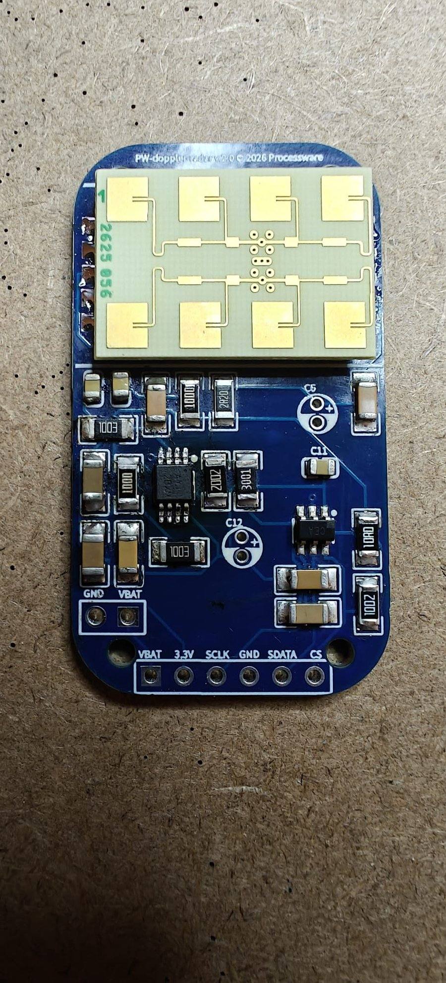 PW-Chrono: 24 GHz Doppler-radarchronograaf
